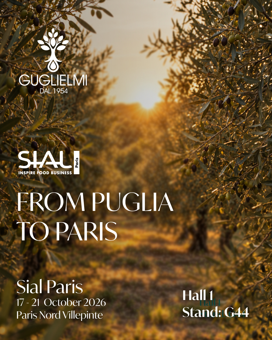 sial paris 2026 olio guglielmi